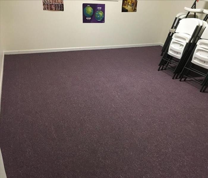 Dry carpet 